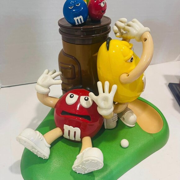 M&M'S CANDY DISPENSERS set of 3~ SWEET SHOP~~GOLF MULLIGAN VILLE~ LAZY BOY 1999 - Picture 5 of 9